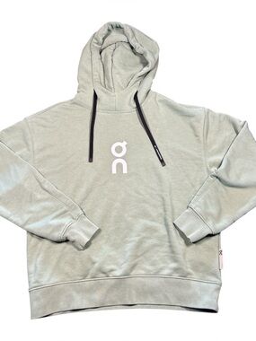 On Cloud Women’s Club Hoodie Size Small Fern Green EUC